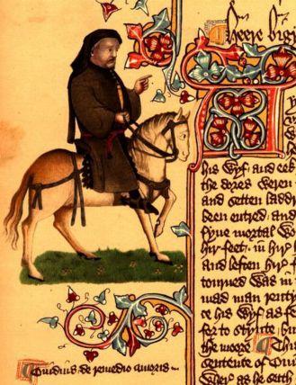 Chaucer from the Ellesmere Manuscript