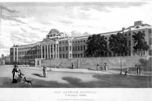 New Bethlem Hospital, St George's Fields, 1817