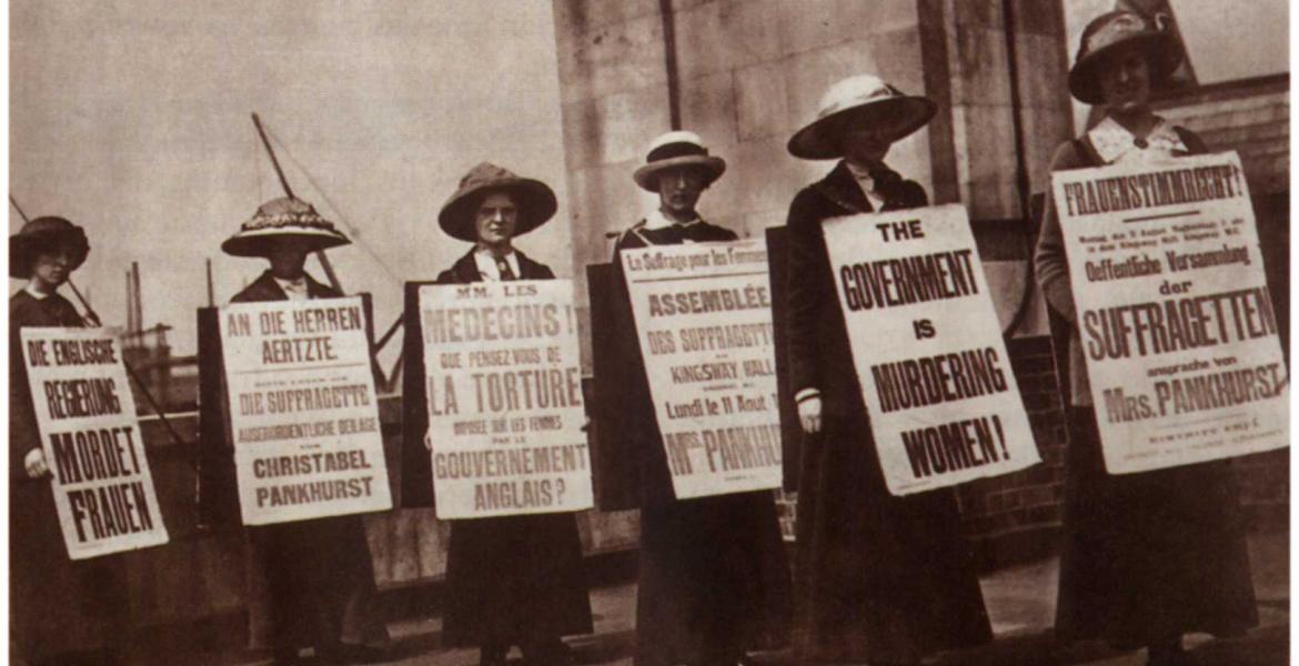 Suffragettes in London