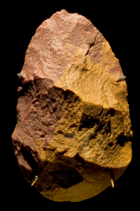 The red quartzite axe known as Excalibur