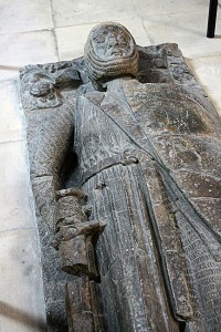 Tomb effigy of William Marshal in Temple Church, by Michel Wal
