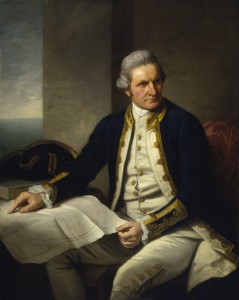 Captain James Cook, by Nathaniel Dance. 