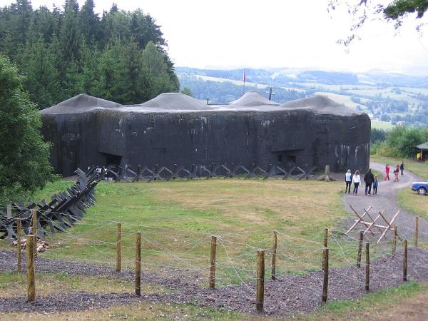 Czech border defences
