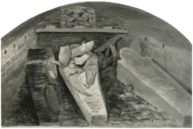 Tudor coffins