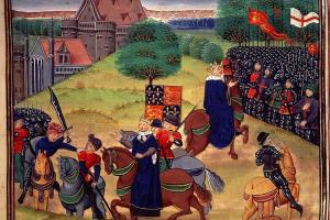 Death of Wat Tyler during the Peasants' Revolt
