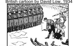 David Low cartoon, 1934