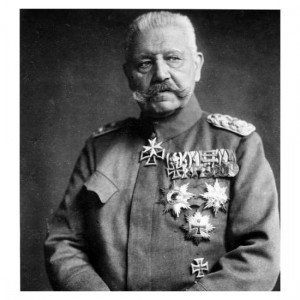 President Paul von Hindenburg