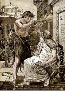 Caesar Refuses The Diadem by John Clark Ridpath (1894)